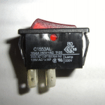 F340411 RED ON/OFF SWITCH 